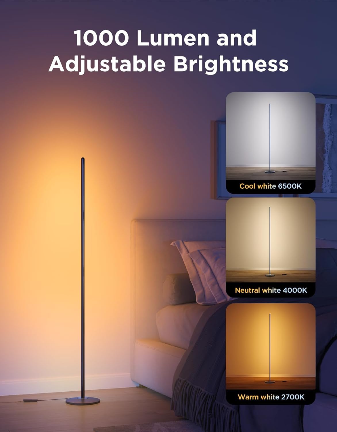GOVEE SMART CORNER FLOOR LAMP LITE - Image 7