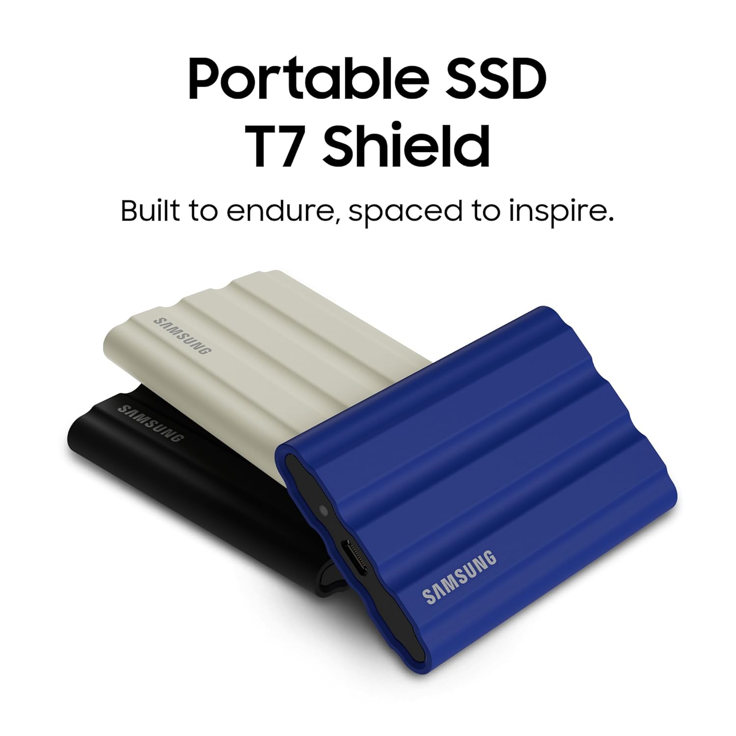 SAMSUNG PORTABLE SSD T7 SHIELD 1TB 6MU-PE1T0K/WW - Image 7