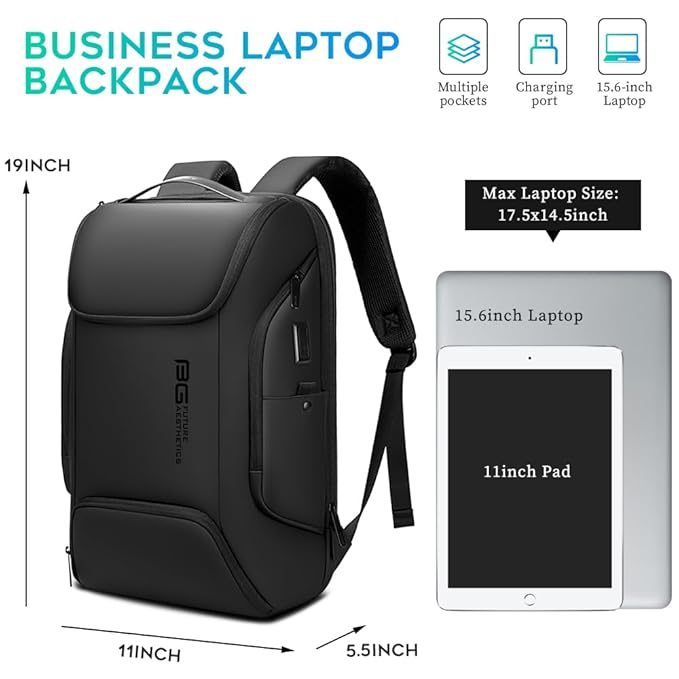 BANGE BACKPACK BLACK BG-7267 - Image 4