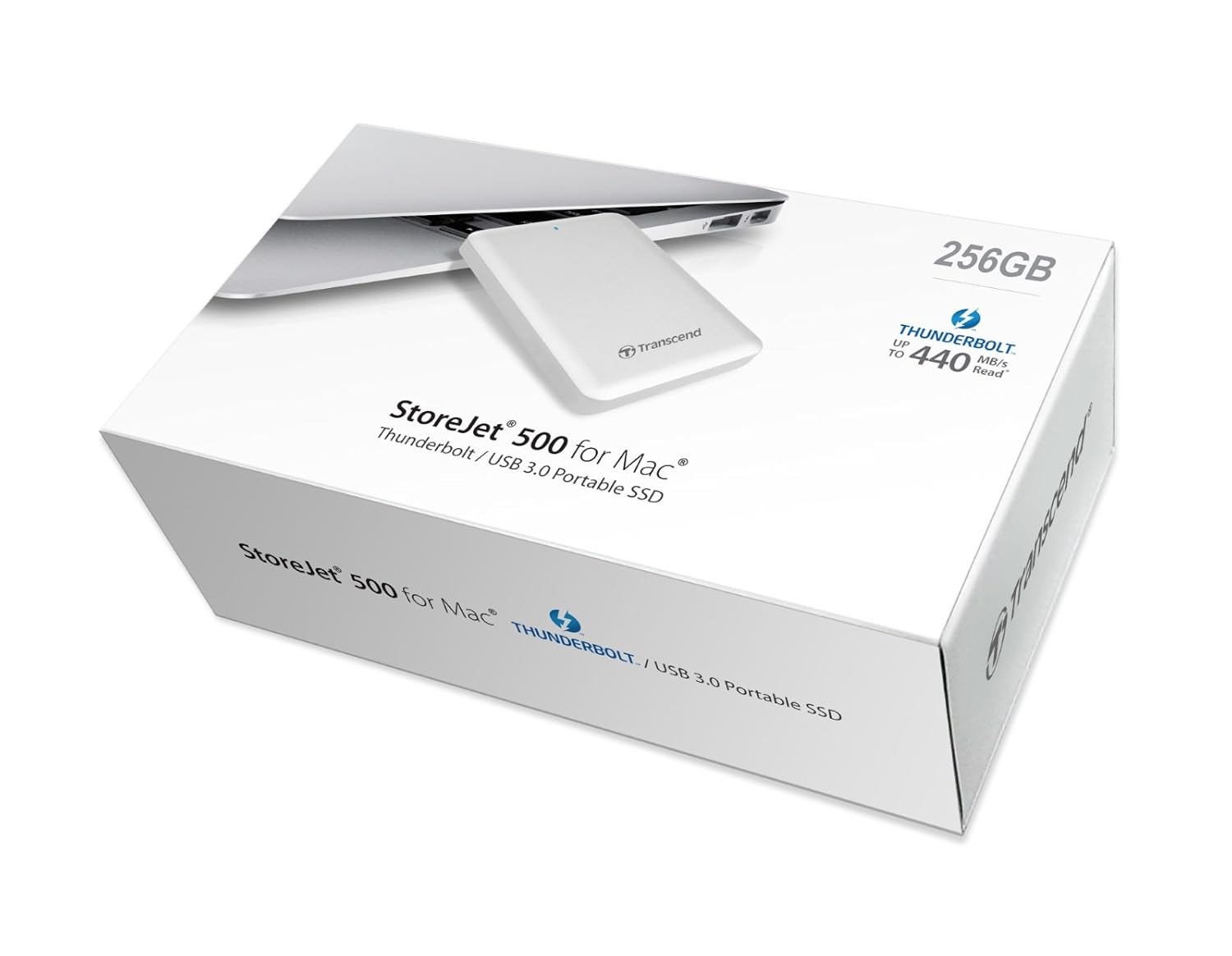 TRANSCEND THUNDERBOLT SSD 256GB FOR MAC TS256GSJM500 - Image 2