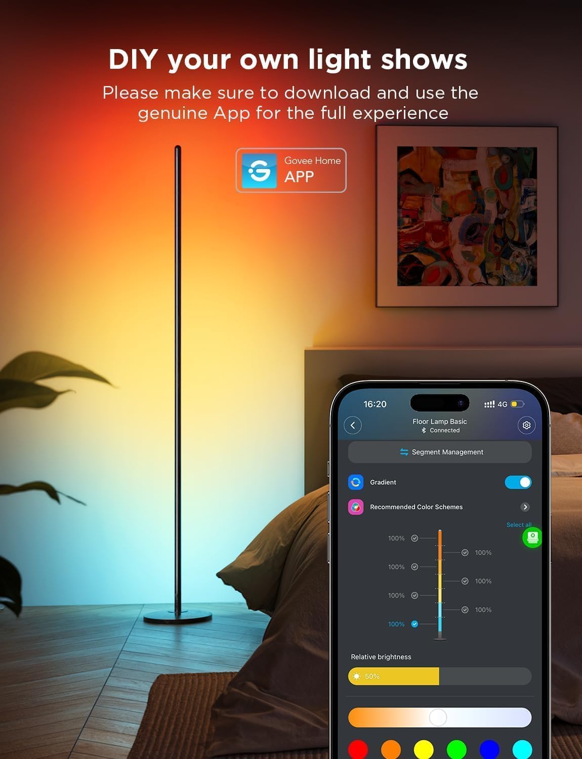 GOVEE SMART CORNER FLOOR LAMP LITE - Image 5