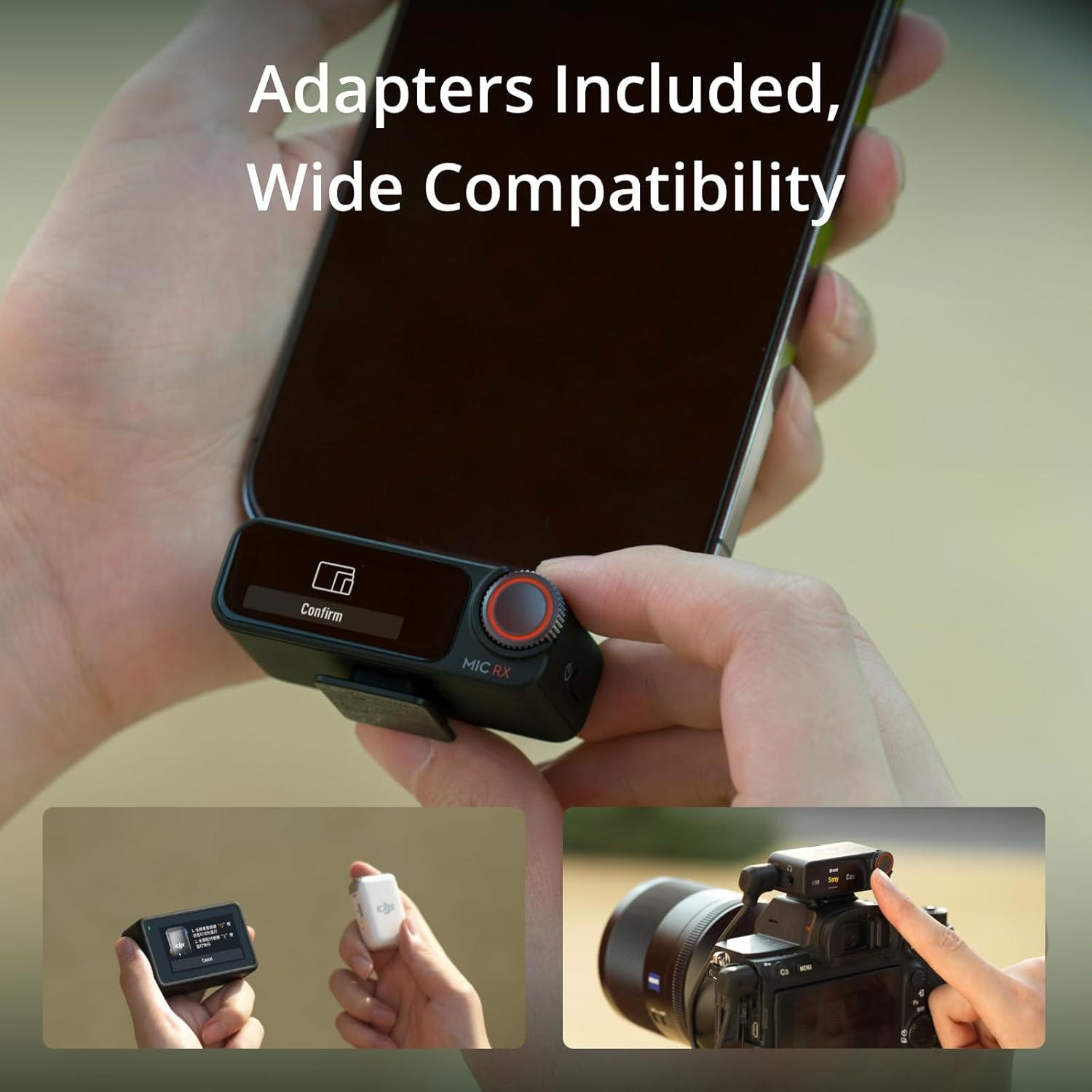 DJI MIC 2 WIRELESS MICROPHONE SINGLE KIT (1TX + 1RX) - Image 7