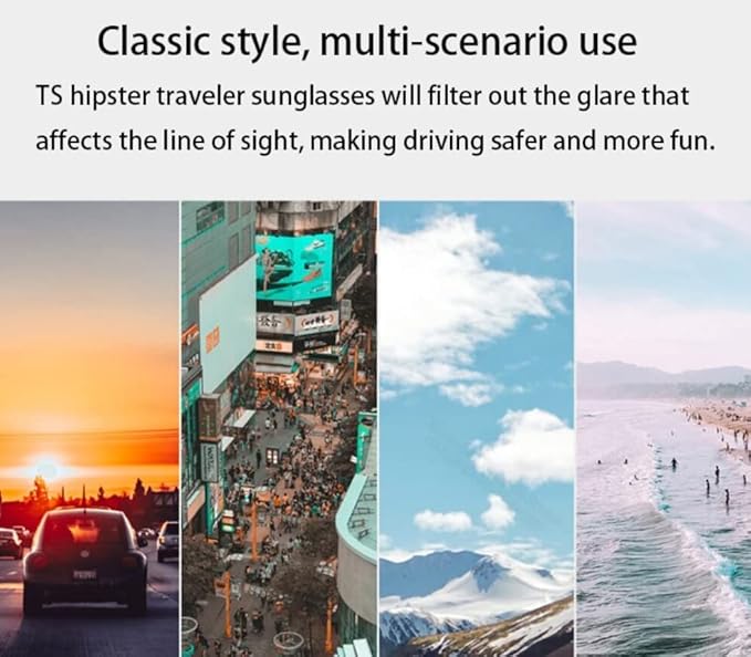 XIAOMI TS TRENDSETTER TRAVELLER SUNGLASSES STR004-0220 - Image 6