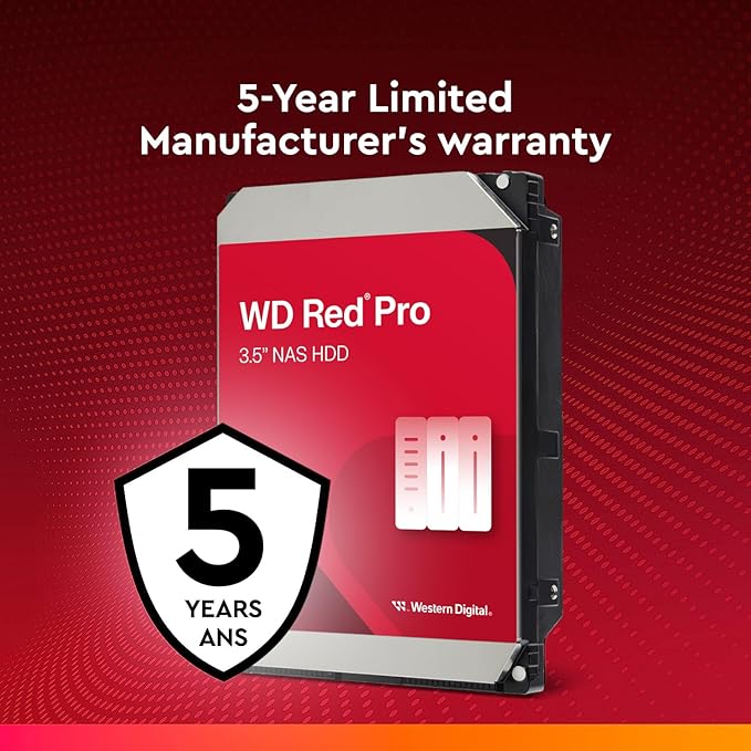 WD 4TB RED PLUS 256MB SATA 6GB/S -WD40EFPX - Image 5