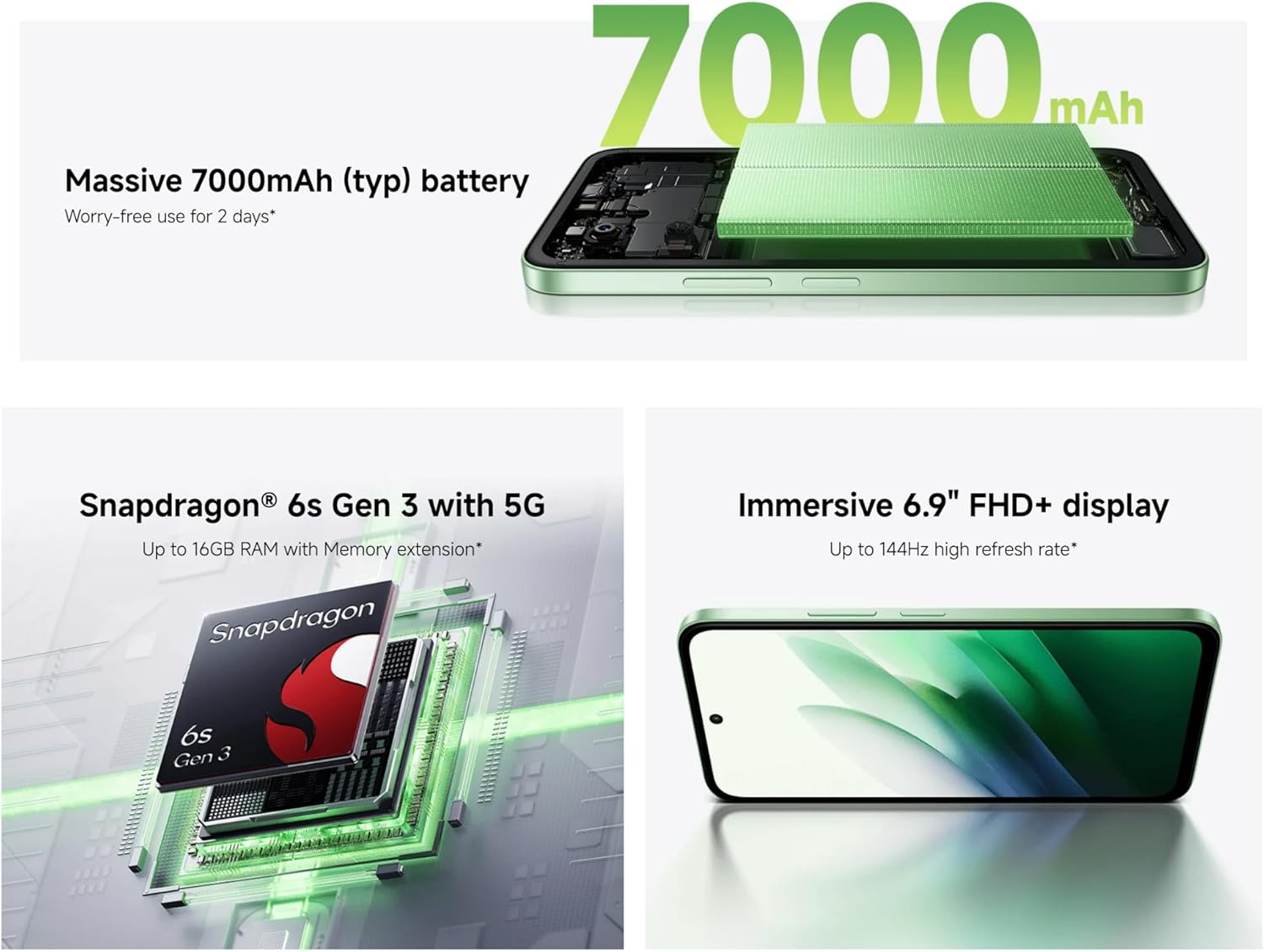 REDMI 15 5G 8+256GB RIPPLE GREEN - Image 2
