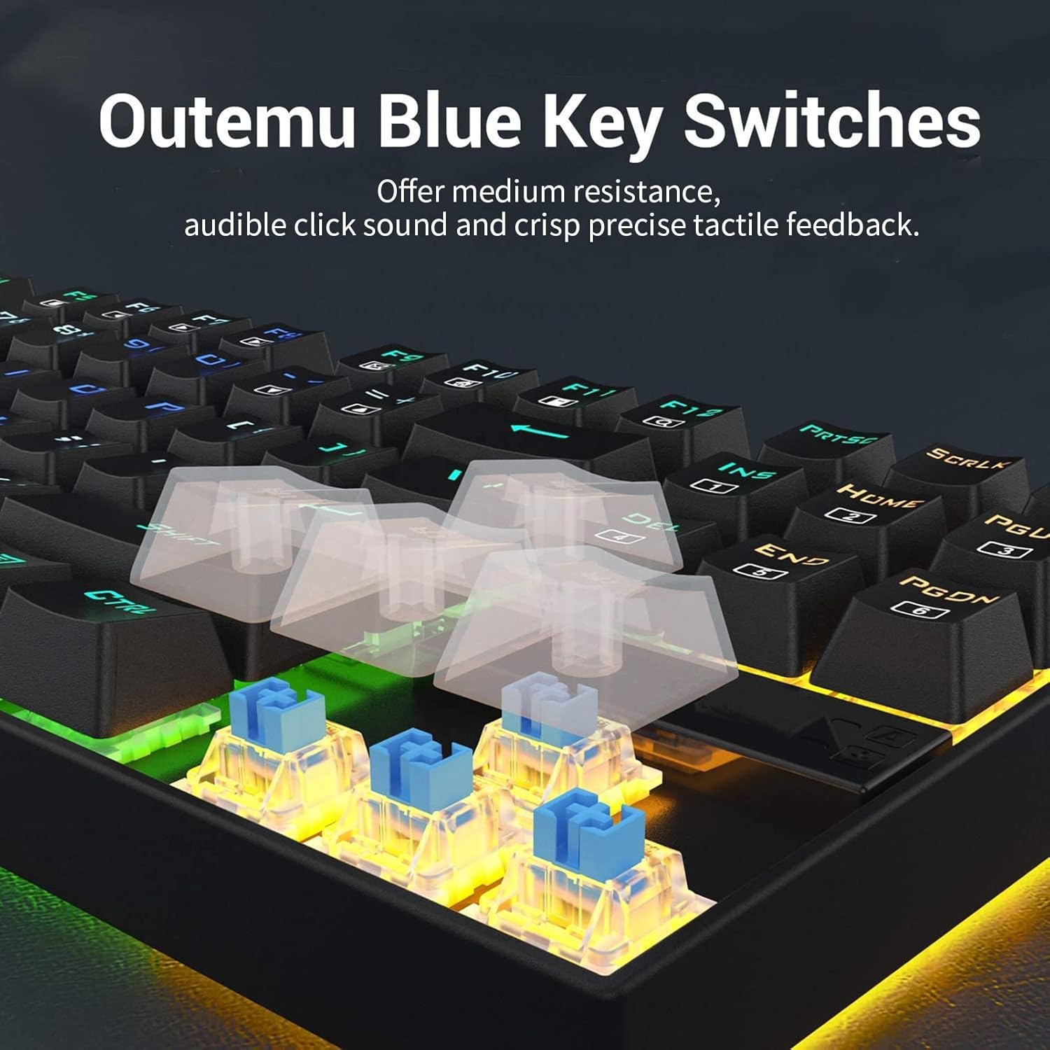 REDRAGON GAMING ESSENTIALS KEYBOARD MOUSE COMBO 2 IN 1 K552RGB-BA - Image 6