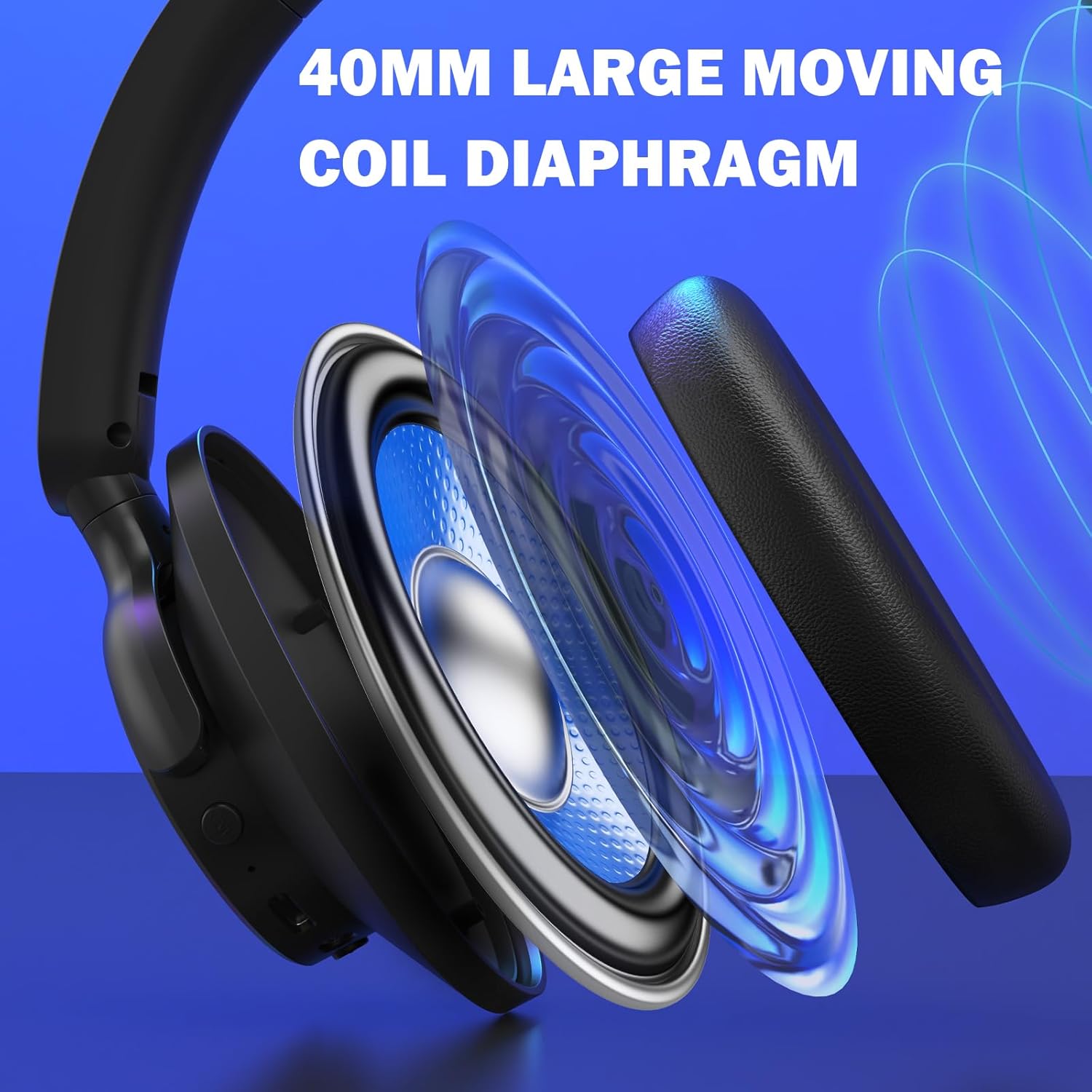REDRAGON VIBECORE WIRED/WIRELESS GAMING HEADSET BLACK H610 - Image 2
