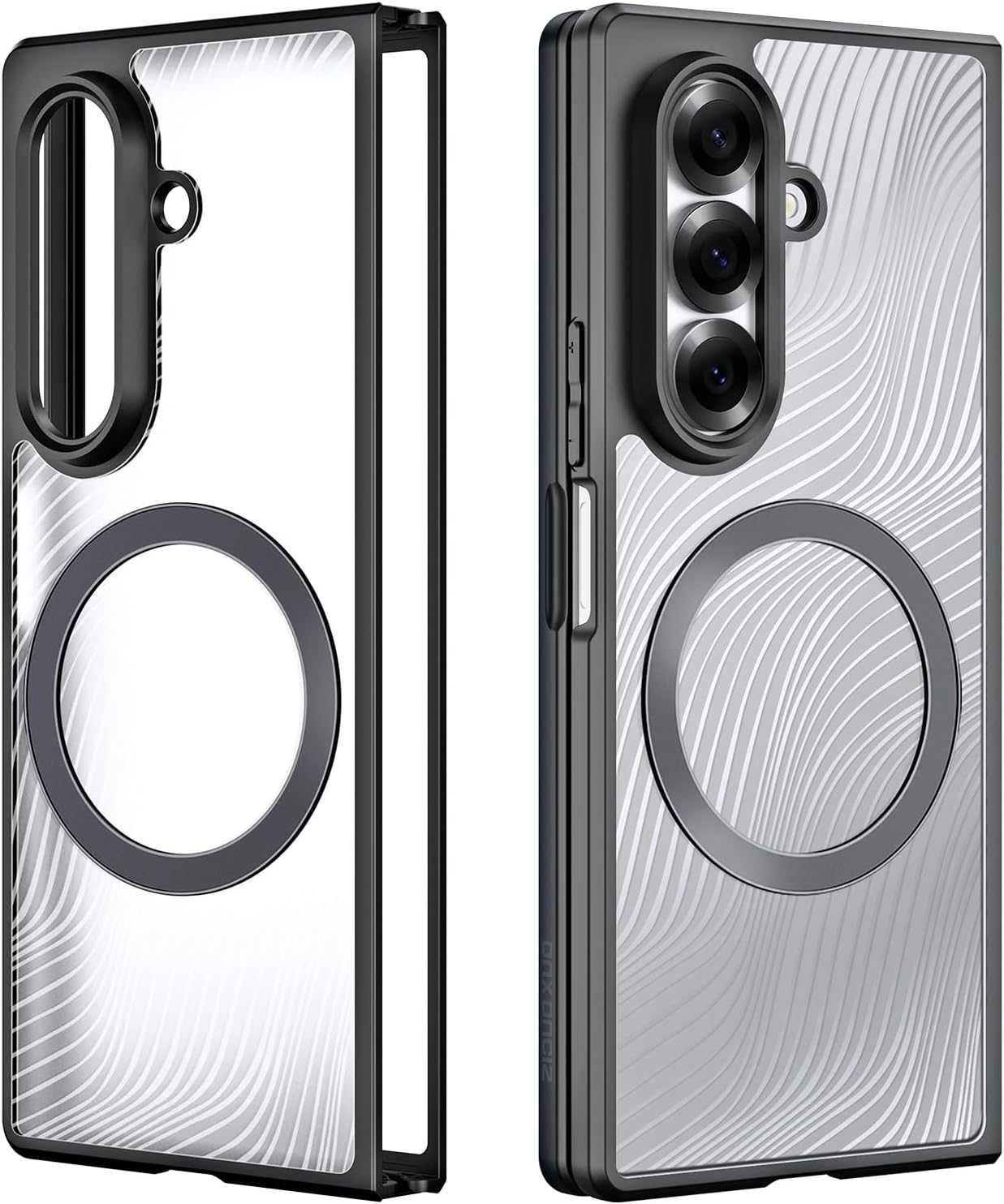 DUXDUCIS SAMSUNG Z FOLD 7 AIMO MAG CASE BLACK AIMO-0337 - Image 3