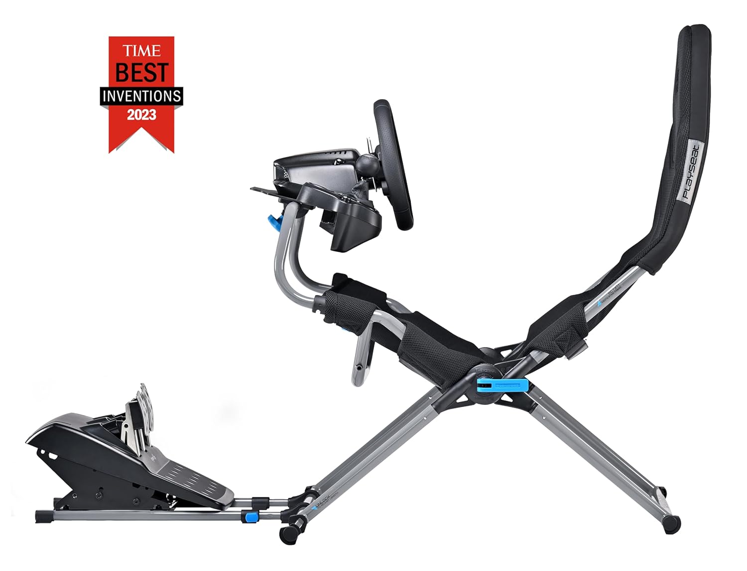 LOGITECH G EDITION FOLDABLE SIM RACING PLAYSEAT CHALLENGE X COCKPIT GREY G00248 - Image 7