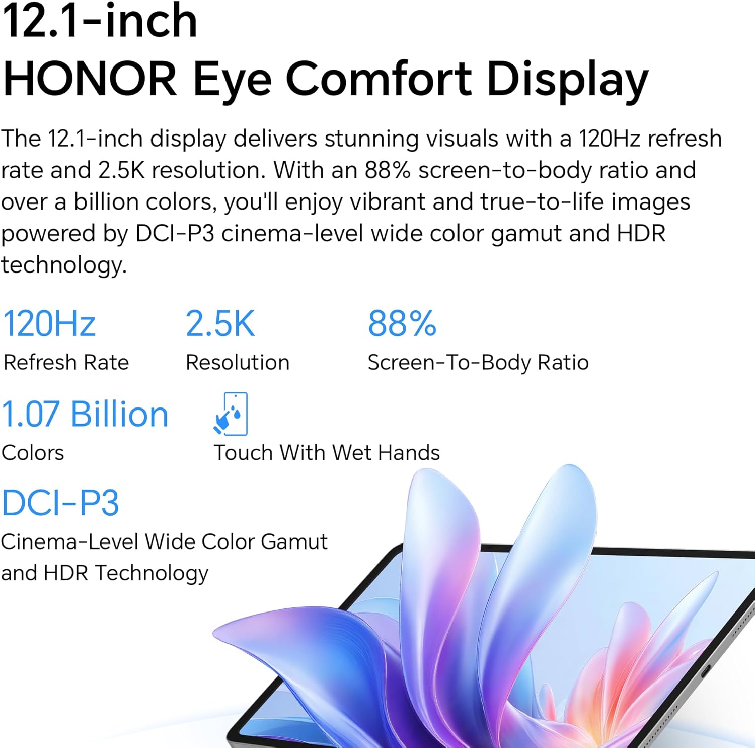 HONOR PAD 10 PAPERMATTE DISPLAY 8+256GB GREY WITH SMART BLUETOOTH KEYBOARD HEY3-W00 - Image 6