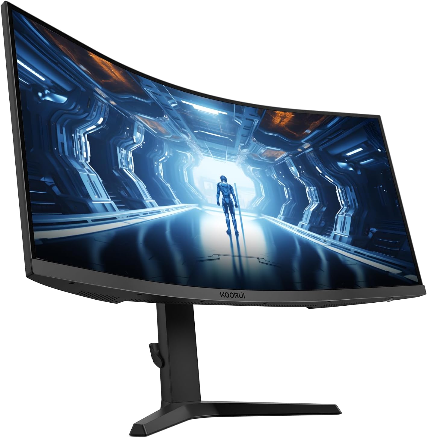 KOORUI 34 INCH UHD 3440X1440 240HZ 1MS VA PANEL GAMING MONITOR G3441XC - Image 11