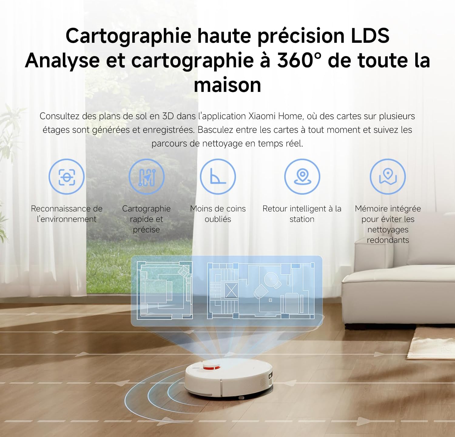 XIAOMI ROBOT VACUUM WHITE H40 - Image 11