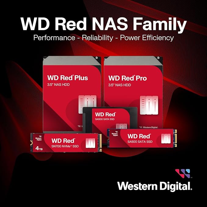 WD 4TB RED PLUS 256MB SATA 6GB/S -WD40EFPX - Image 6