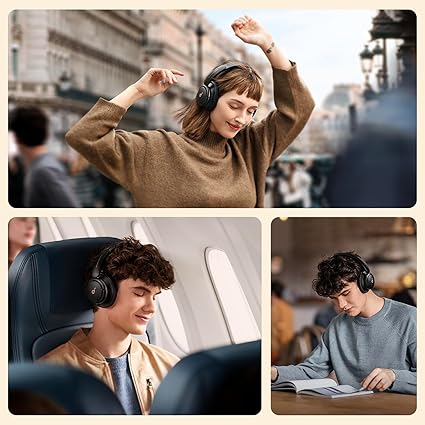ANKER SOUNDCORE Q30 WIRELESS NOISE CANCELLING HEADSET BLACK A3028013 - Image 4