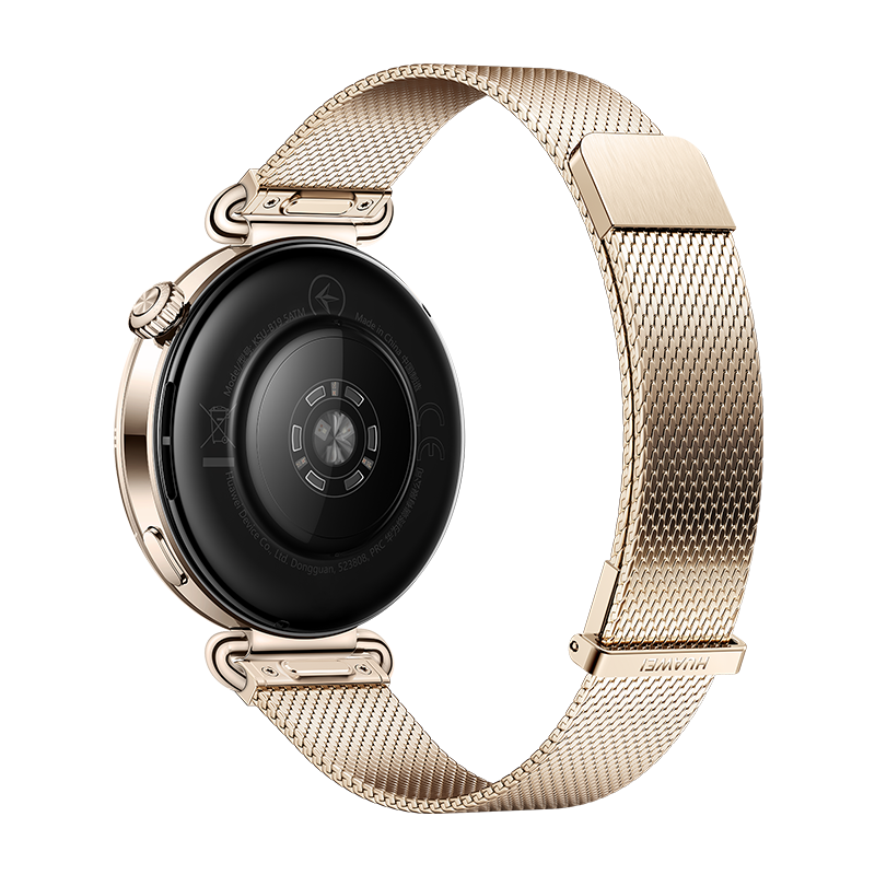 HUAWEI WATCH GT 6 41MM GOLD STAINLESS STEEL CASE WITH GOLD MILANESE STRAP KSU-B19 55020FUK - Image 5