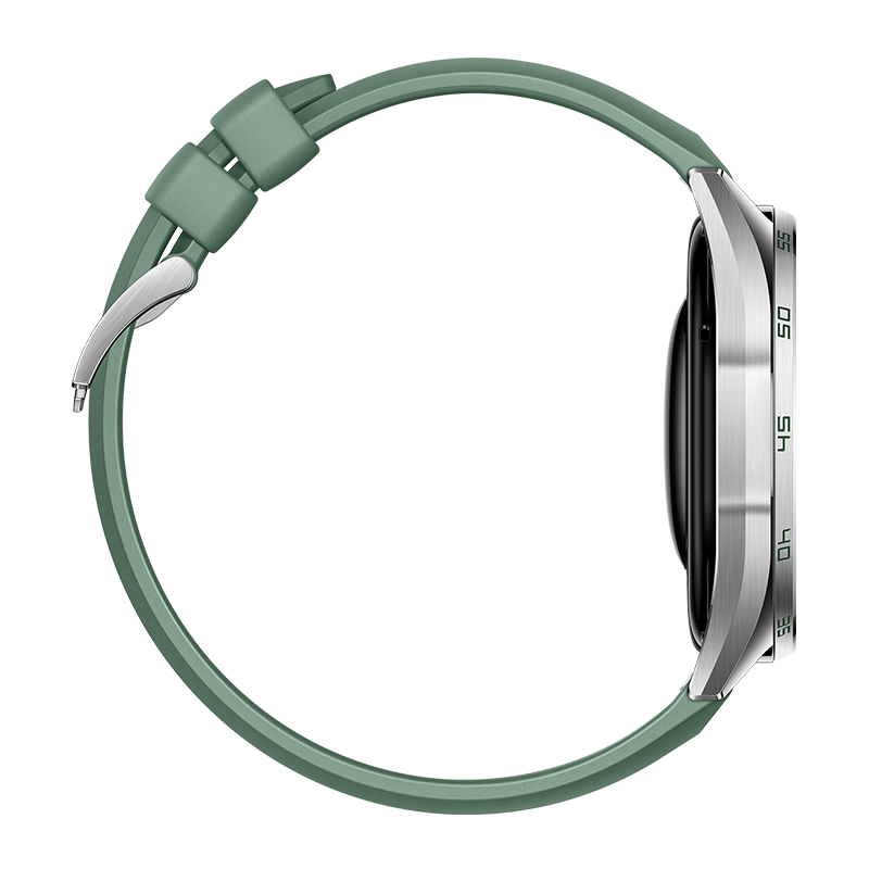 HUAWEI WATCH GT 6 46MM GREEN STAINLESS STEEL CASE WITH GREEN WOVEN STRAP ATM-B19 55020FUD - Image 5