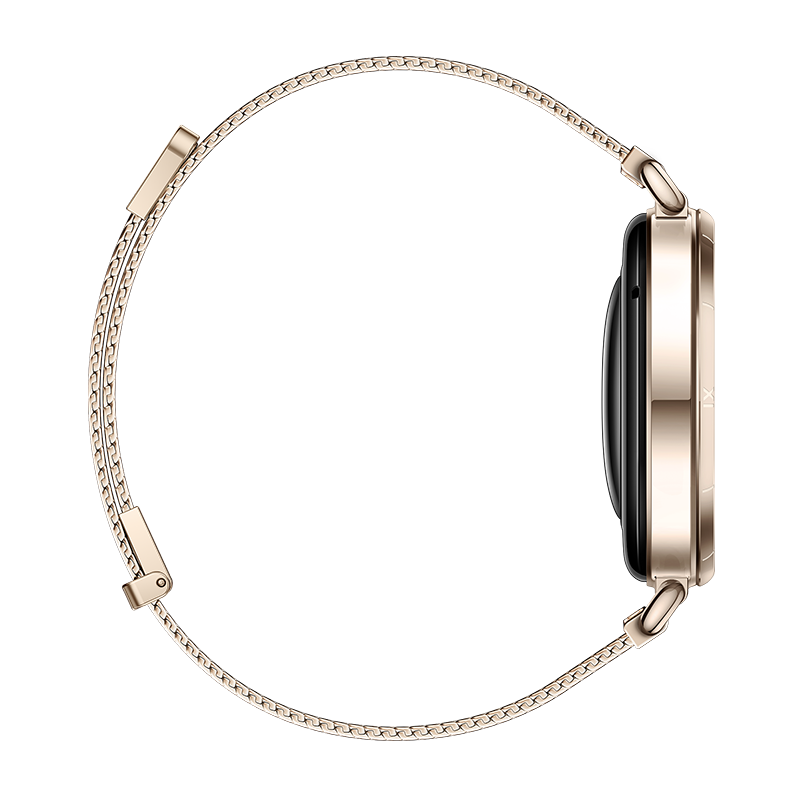 HUAWEI WATCH GT 6 41MM GOLD STAINLESS STEEL CASE WITH GOLD MILANESE STRAP KSU-B19 55020FUK - Image 3