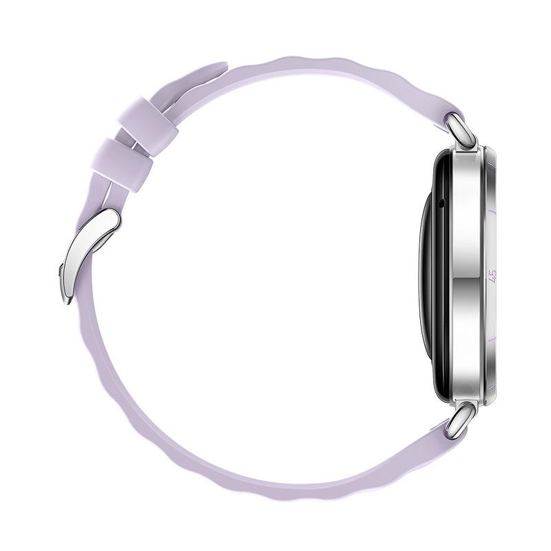 HUAWEI WATCH GT 6 41MM PURPLE STAINLESS STEEL CASE WITH PURPLE FLUOROELASTOMER STRAP KSU-B19 55020FUH - Image 3