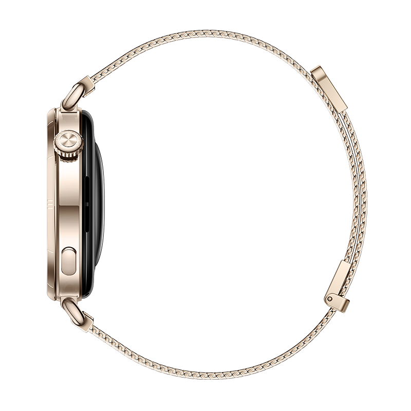 HUAWEI WATCH GT 6 41MM GOLD STAINLESS STEEL CASE WITH GOLD MILANESE STRAP KSU-B19 55020FUK - Image 4