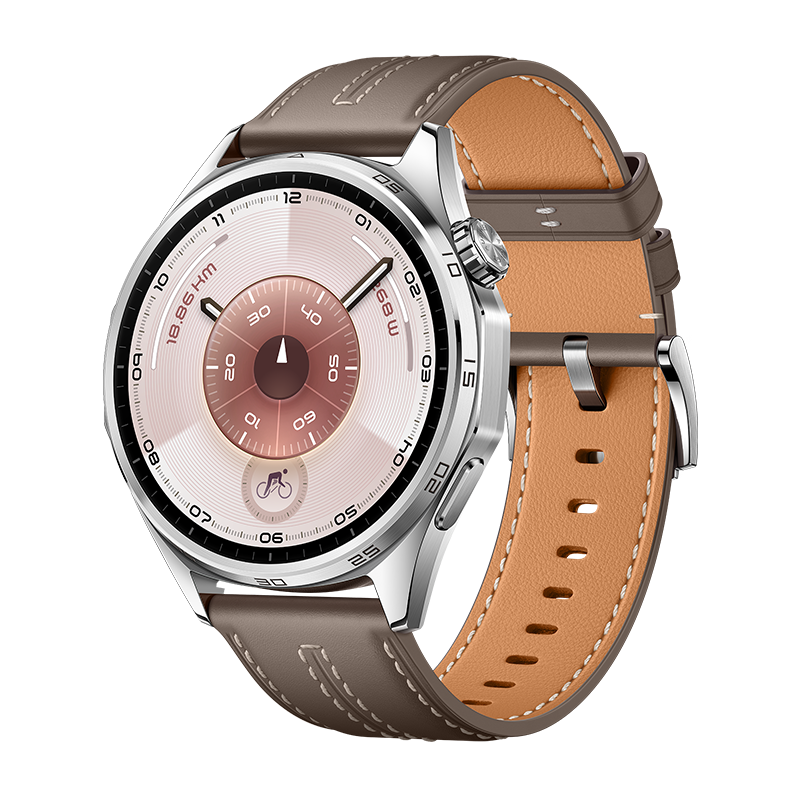 HUAWEI WATCH GT 6 46MM GREY STAINLESS STEEL CASE WITH GREY COMPOSITE STRAP ATM-B19 55020FUE - Image 2