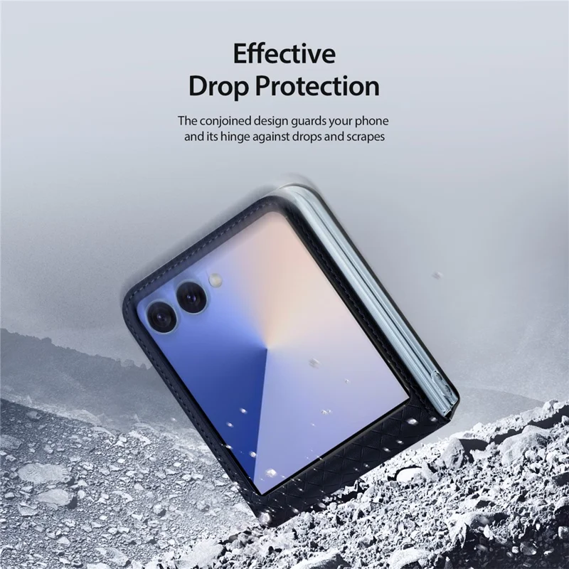 DUXDUCIS SAMSUNG Z FLIP 7 BRIL SERIES CASE BLUE BRIL0069 - Image 6