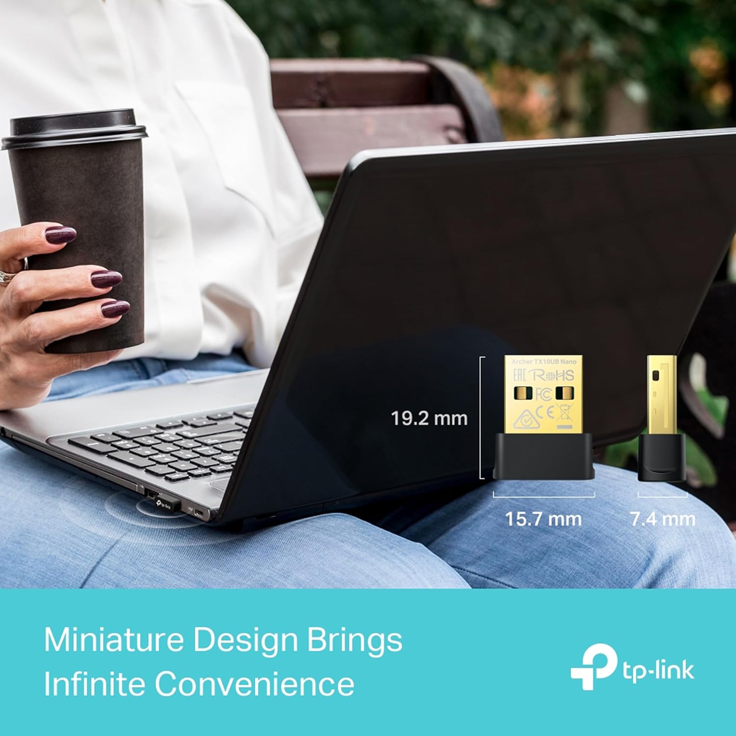 TP LINK AX9000 NANO WIFI 6 BLUETOOTH 5.3 USB ADAPTER ARCHER TX10UB NANO - Image 11