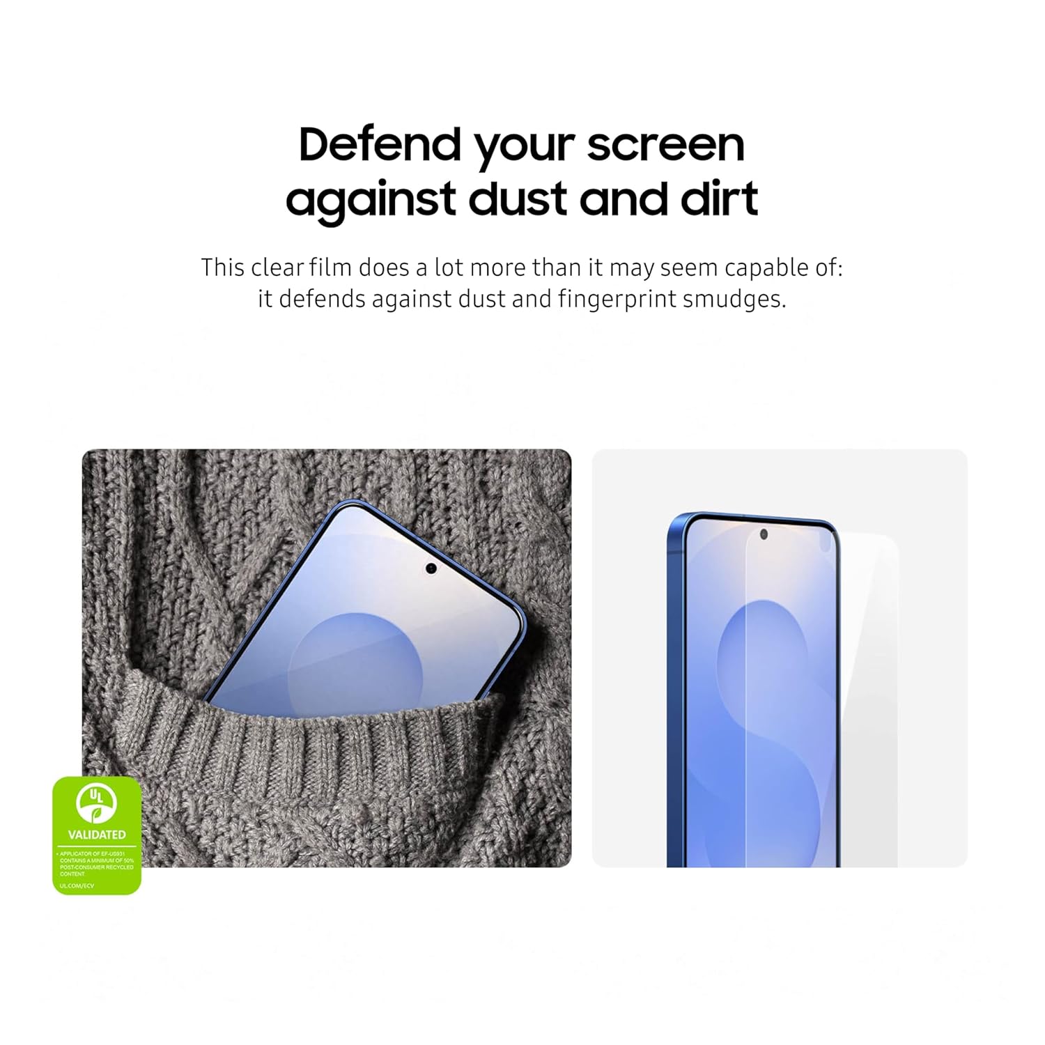 SAMSUNG GALXY S25 ANTI-REFLECTING FILM CLEAR EF-US931CTEGWW - Image 4
