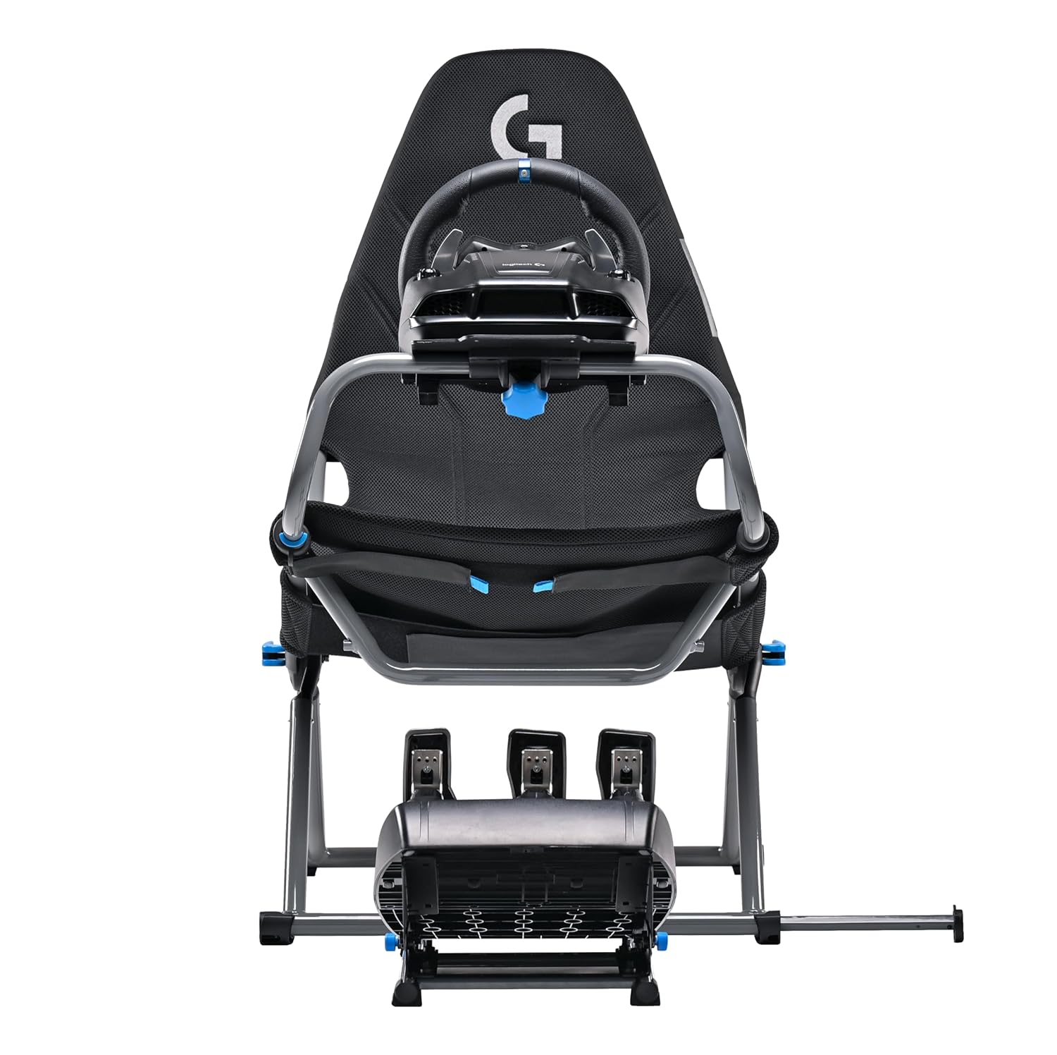 LOGITECH G EDITION FOLDABLE SIM RACING PLAYSEAT CHALLENGE X COCKPIT GREY G00248 - Image 4
