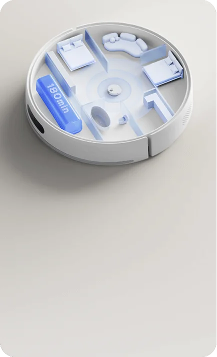 XIAOMI ROBOT VACUUM CLEANER S40 PRO WHITE - Image 3