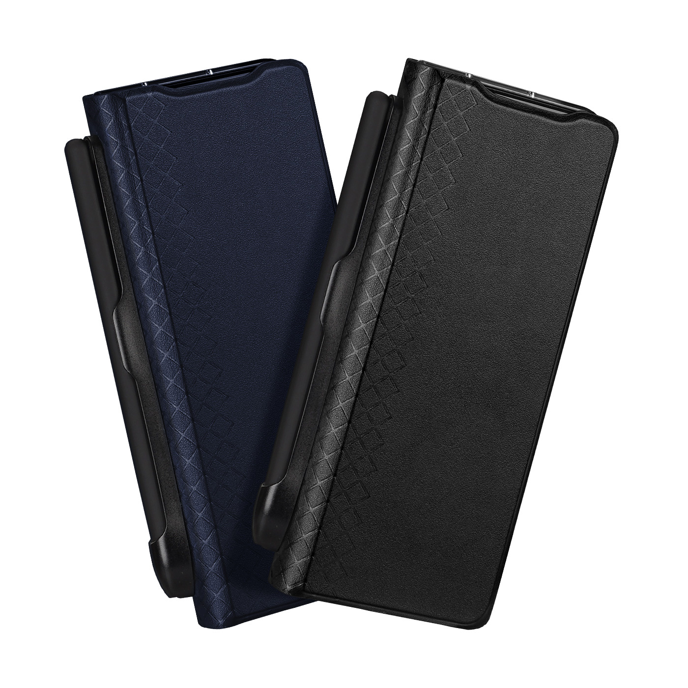 DUXDUCIS SAMSUNG Z FOLD 7 BRIL SERIES WITH PEN SLOT MAGNETIC CASE BLACK BRIL0079 - Image 2
