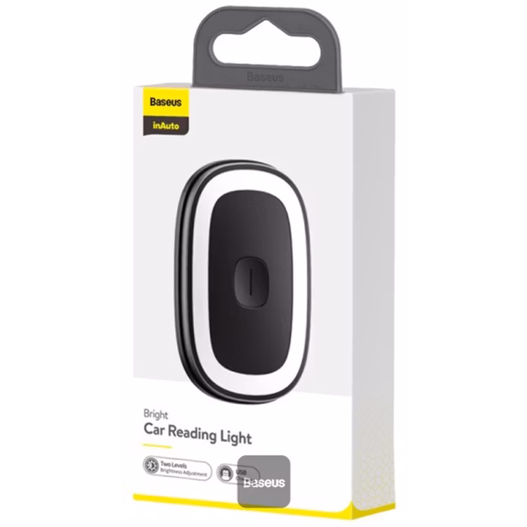 BASEUS BRIGHT CAR READING LIGHT BLACK CRYDD01-01 - Image 8
