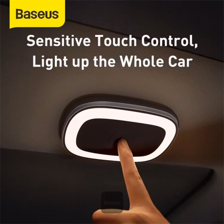 BASEUS BRIGHT CAR READING LIGHT BLACK CRYDD01-01 - Image 4