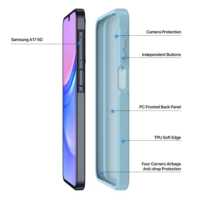 DUXDUCIS SAMSUNG A17 5G/A26 5G/A16 4G/ A16 5G YIND SERIES CASE LIGHT BLUE YIND0230 - Image 3