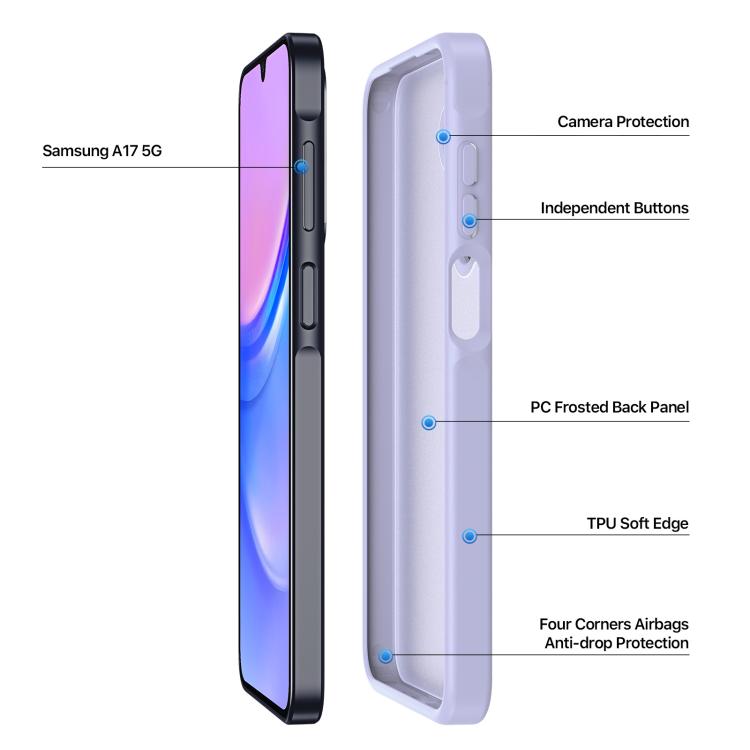 DUXDUCIS SAMSUNG A17 5G/A26 5G/A16 4G/ A16 5G YIND SERIES CASE LIGHT PURPLE YIND0232 - Image 3