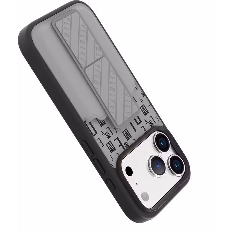 LEVELO MORPHIX IPHONE 17 PRO GRIPSTAND CASE WITH CARD HOLDER CLOUD GREY LVLMRPGCIP17PCGY - Image 6