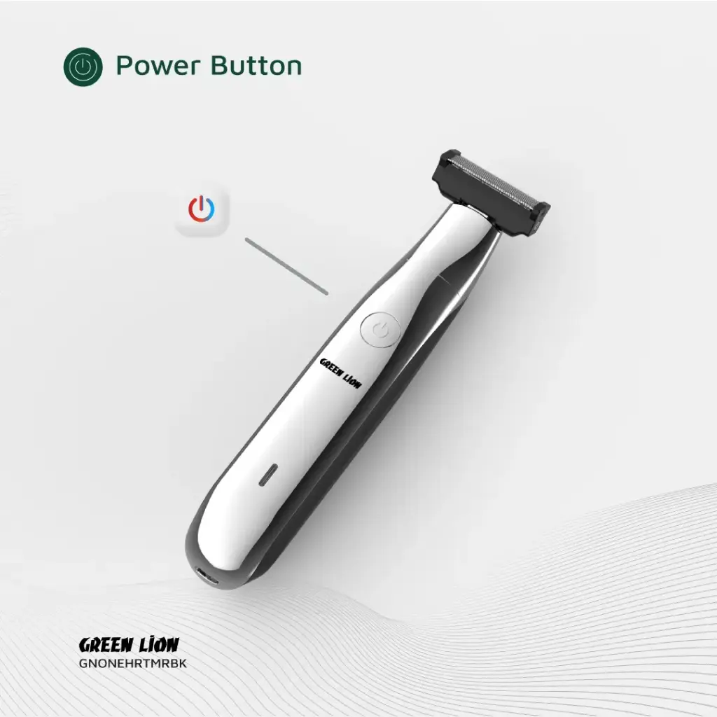 GREEN LION ONE BLADE PRO HAIR TRIMMER BLACK GNONEHRTMRBK - Image 7