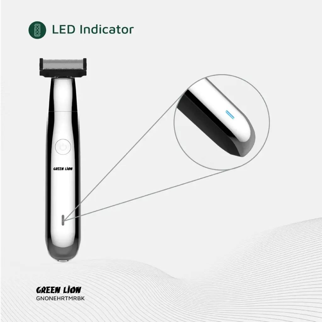 GREEN LION ONE BLADE PRO HAIR TRIMMER BLACK GNONEHRTMRBK - Image 5