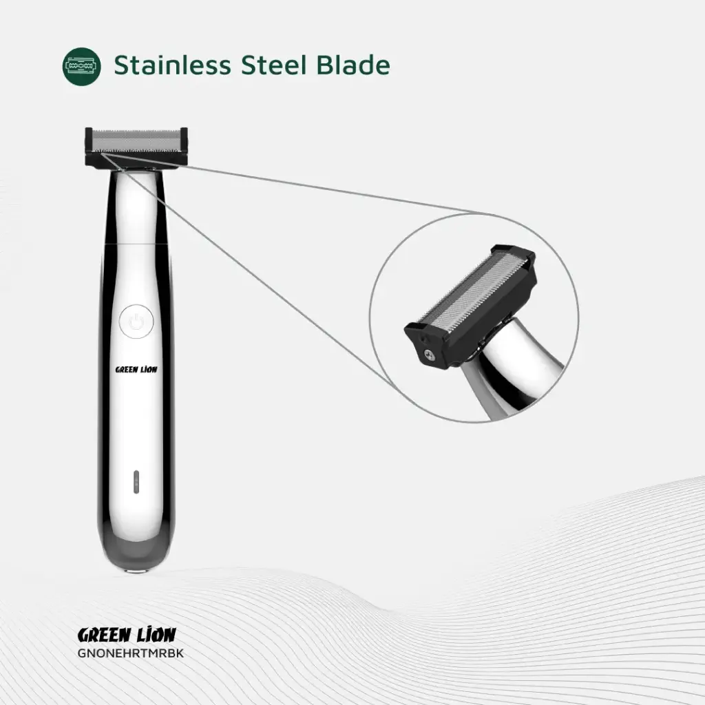 GREEN LION ONE BLADE PRO HAIR TRIMMER BLACK GNONEHRTMRBK - Image 4