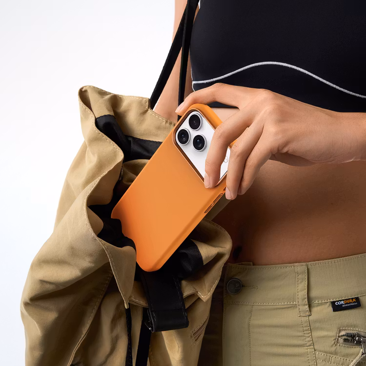 LEVELO IRIS IPHONE 17 PRO MAX MAGSAFE LIQUID SILICONE CASE ORANGE LVLIRISM17MORG - Image 7