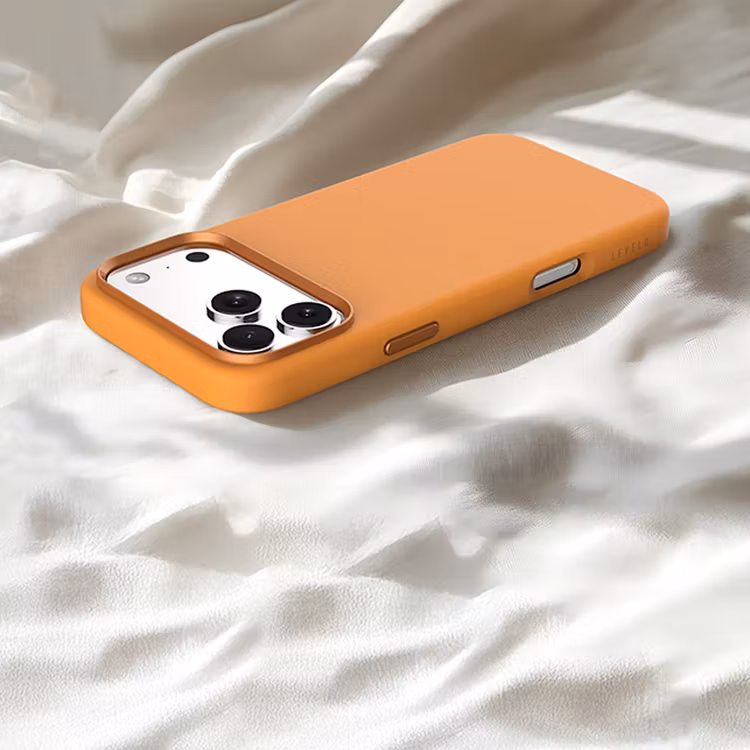 LEVELO IRIS IPHONE 17 PRO MAX MAGSAFE LIQUID SILICONE CASE ORANGE LVLIRISM17MORG - Image 8