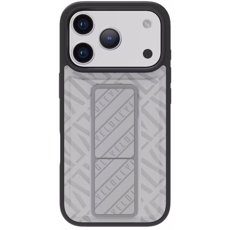 LEVELO MORPHIX CUERO IPHONE 17 PRO MAX GRIPSTAND CASE CLOUD GREY LVLMRPCGIP17PMCGY - Image 3