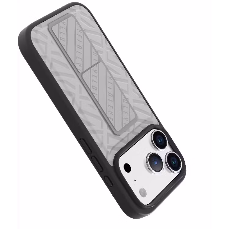 LEVELO MORPHIX CUERO IPHONE 17 PRO MAX GRIPSTAND CASE CLOUD GREY LVLMRPCGIP17PMCGY - Image 5