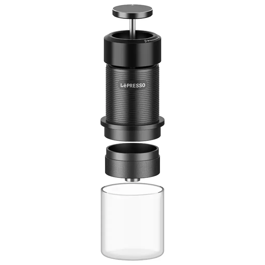 LEPRESSO PROFESSIONAL HAND PRESS ESPRESSO MAKER BLACK LPRJPCMBK - Image 3
