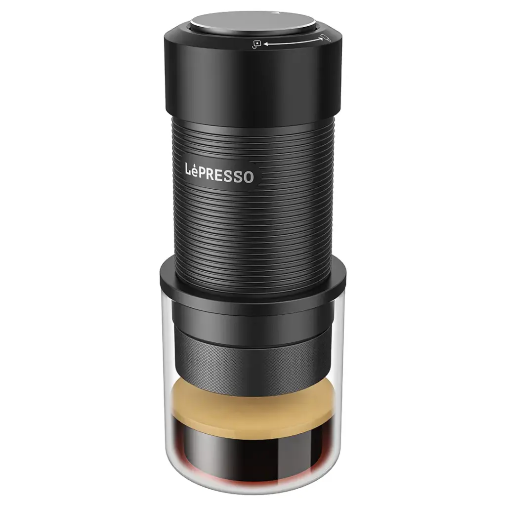 LEPRESSO PROFESSIONAL HAND PRESS ESPRESSO MAKER BLACK LPRJPCMBK - Image 2
