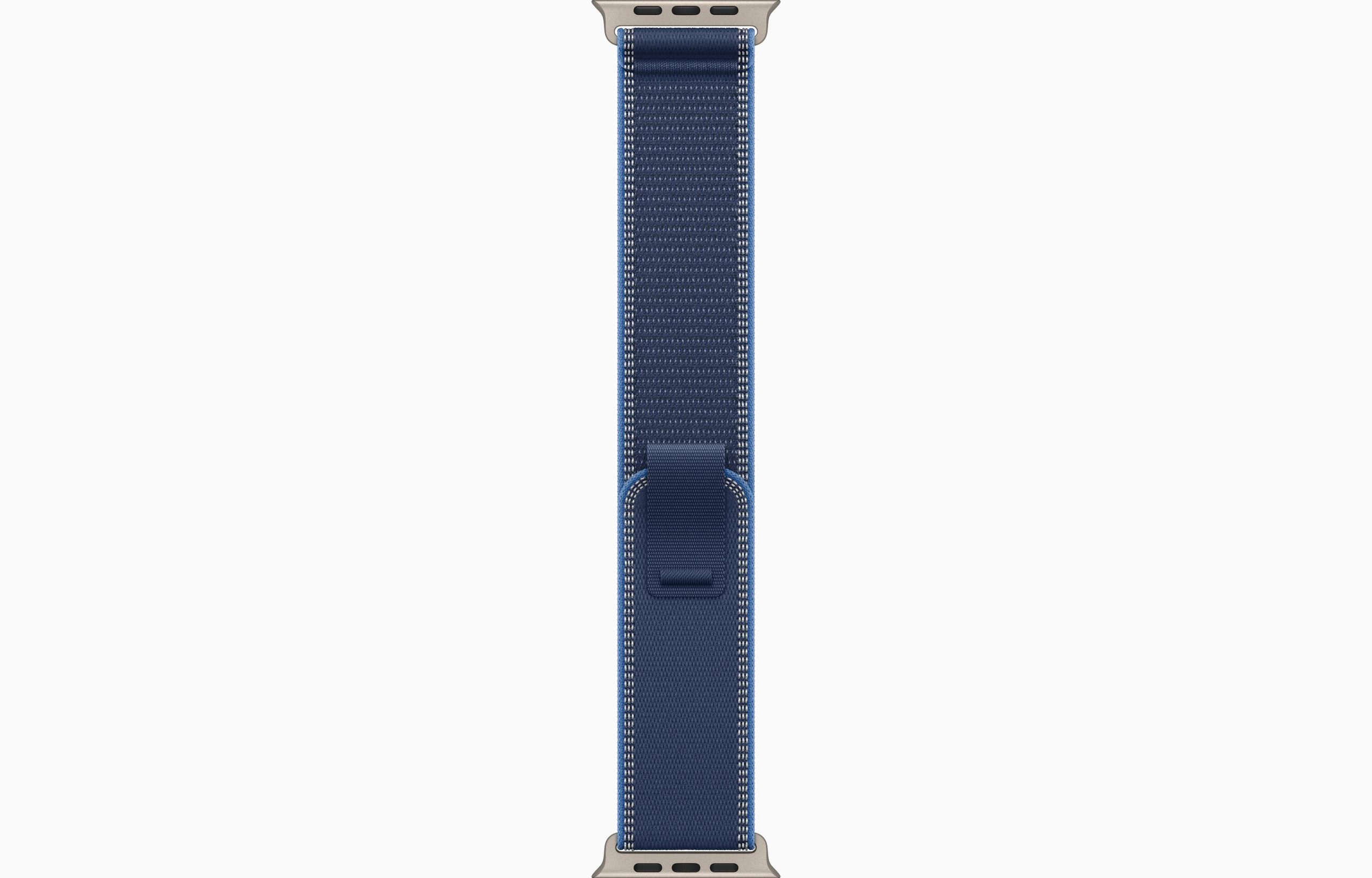 APPLE WATCH ULTRA 3 49MM GPS + CELLULAR NATURAL TITANIUM CASE WITH BLUE TRIAL LOOP BAND M/L MEWU4 - Image 3