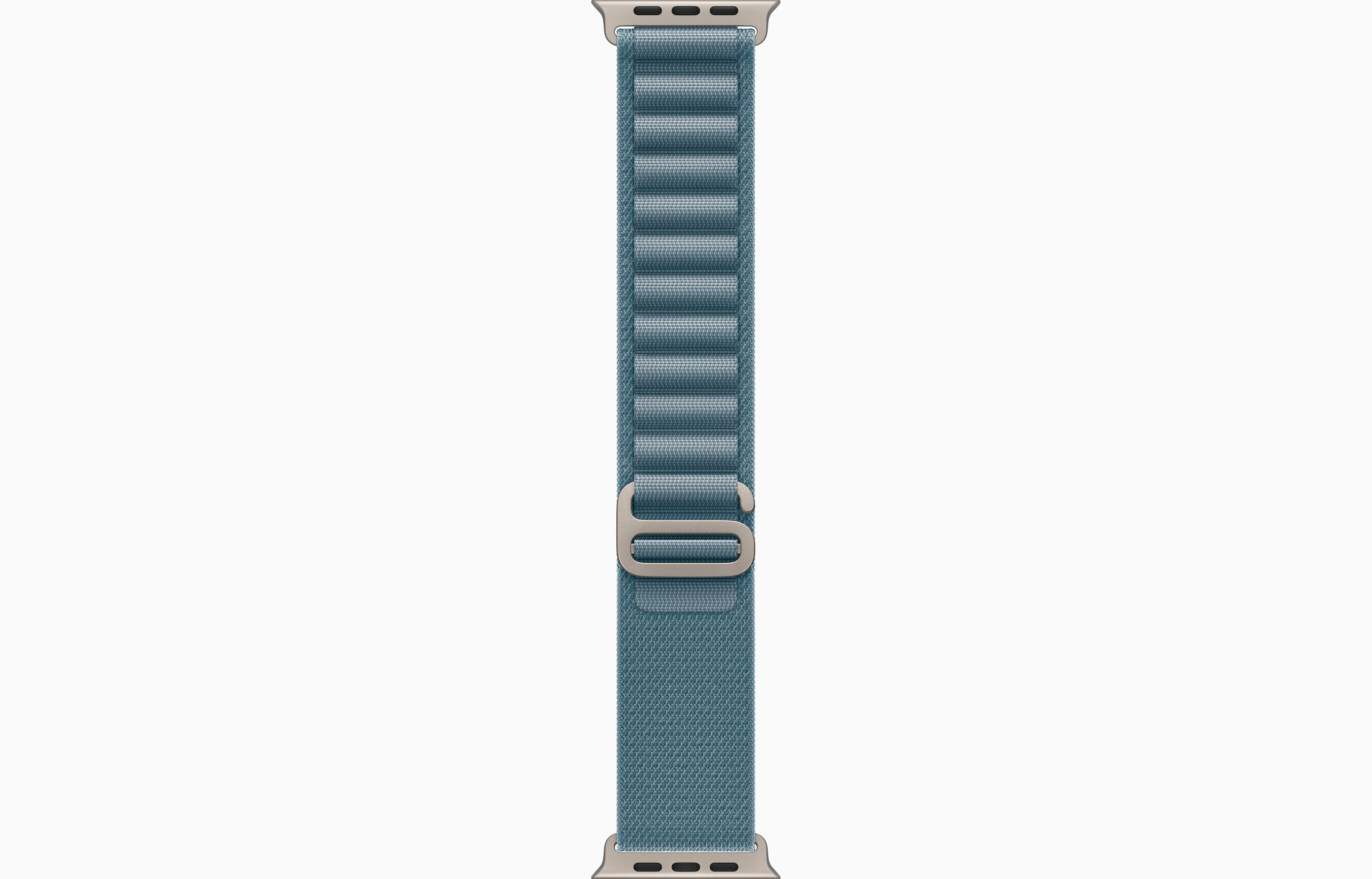 APPLE WATCH ULTRA 3 GPS + CELLULAR 2025 NATURAL TITANIUM CASE WITH LIGHT BLUE ALPINE LOOP BAND MEDIUM MEWM4 - Image 3