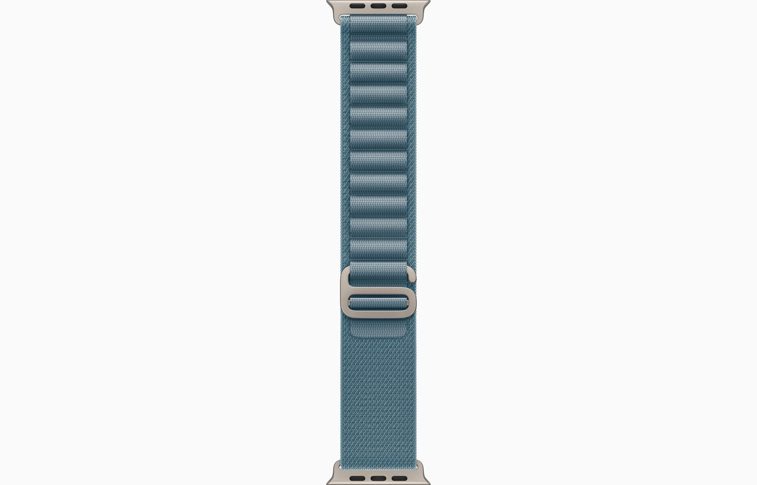 APPLE WATCH ULTRA 3 GPS + CELLULAR 2025 NATURAL TITANIUM CASE WITH LIGHT BLUE ALPINE LOOP BAND LARGE MEWP4 - Image 3