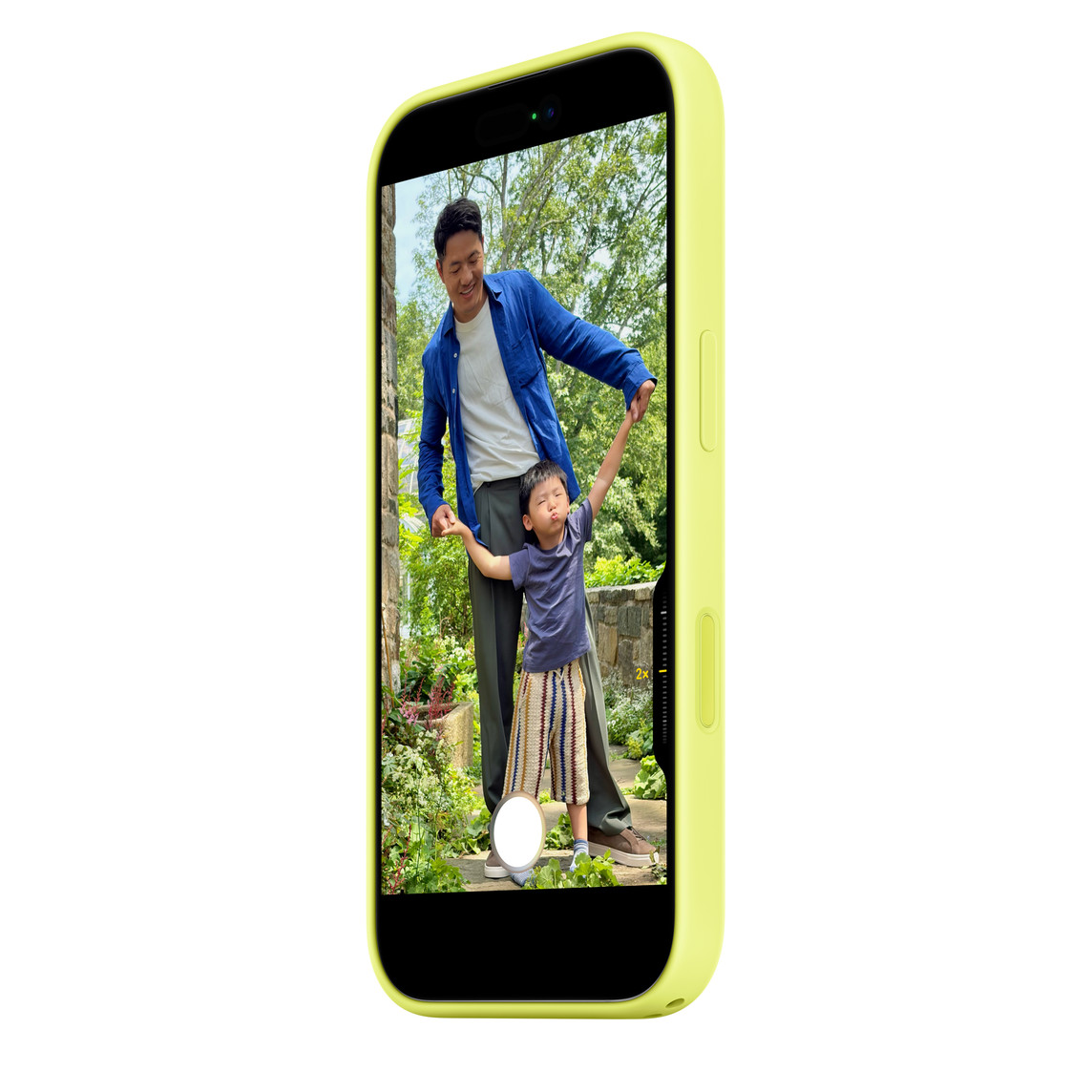 APPLE IPHONE 17 SILICONE CASE WITH MAGSAFE NEON YELLOW MGEV4 - Image 2