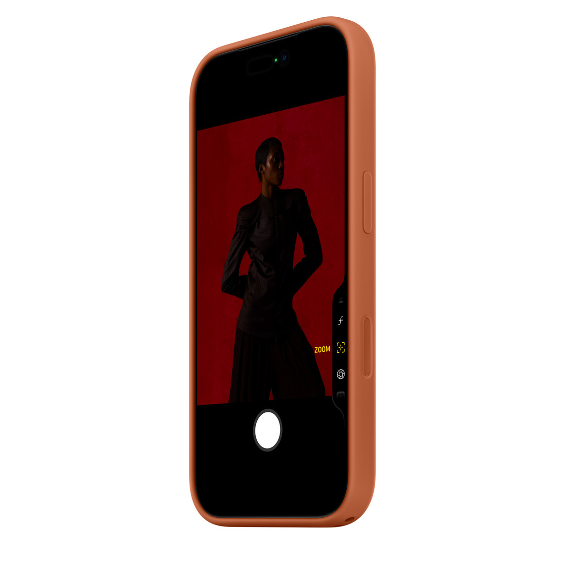 APPLE IPHONE 17 PRO SILICONE CASE WITH MAGSAFE TERRA COTTA MGFJ4 - Image 2