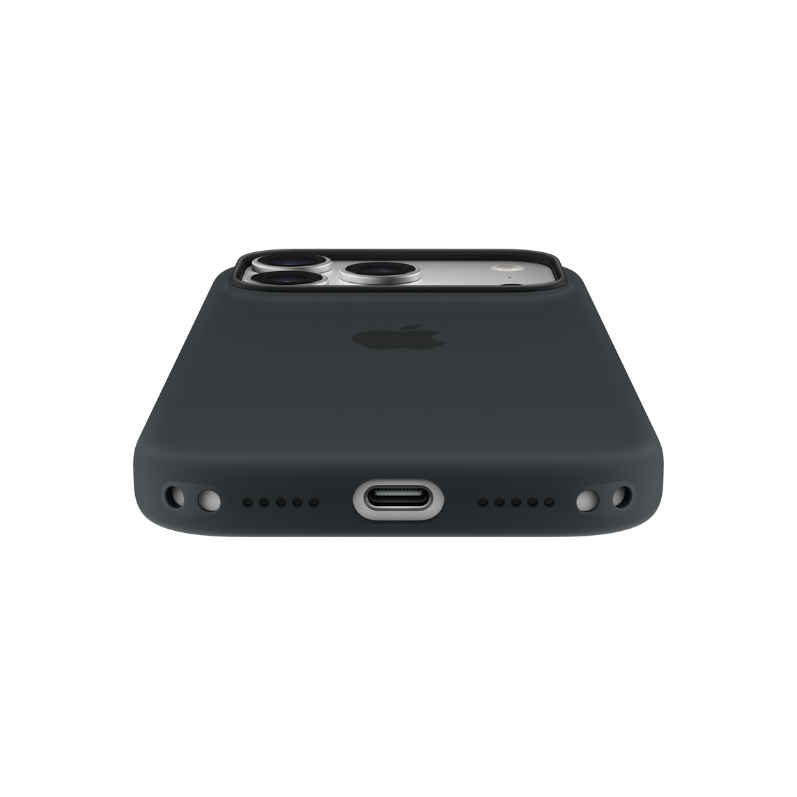 APPLE IPHONE 17 PRO SILICONE CASE WITH MAGSAFE BLACK MGFK4 - Image 2